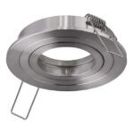 UNI-BRIGHT - Vario spot encastré rond 230V 50W alu ressorts ø90mm h55mm - VA105117