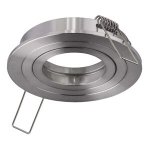 UNI-BRIGHT - Vario spot encastré rond 230V 50W alu ressorts ø90mm h55mm - VA105117