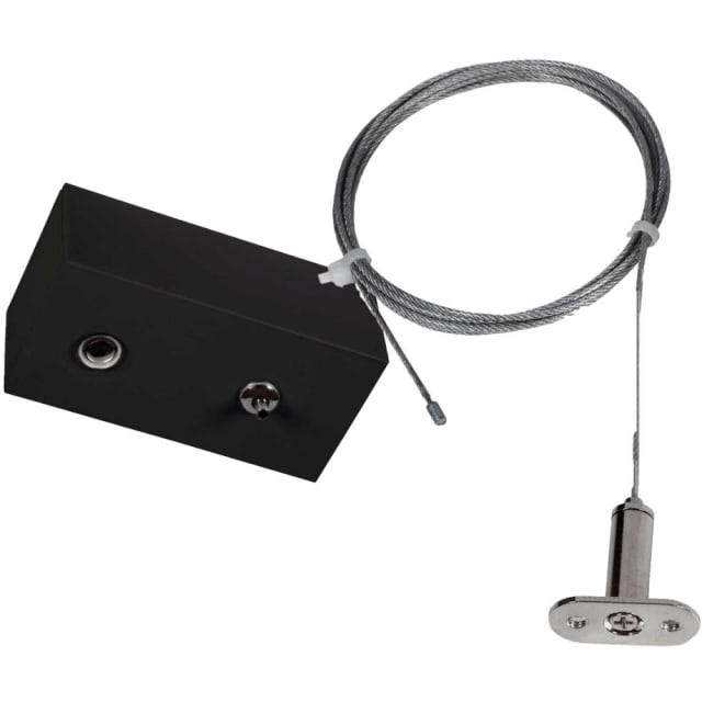 UNI-BRIGHT - Xline boîtier de connexion noir avec câble de suspension et alimentation 150cm - XLPSBB UNI-BRIGHT - Xline boîtier de connexion noir avec câble de suspension et alimentation 150cm - XLPSBB