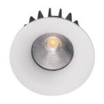 UNI-BRIGHT - Zenith spot LED 32° 9W 2700K 670lm Ø82mm CRI90 40.000h DIM blanc - ZE9W27V8