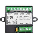URMET - Distributeur vidéo 2Voice 1ent./4sort. - 1083/55