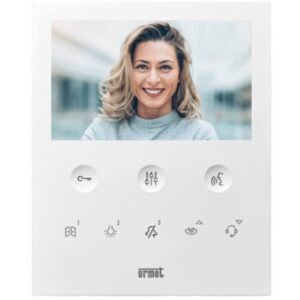 URMET - Moniteur 2Voice VOG 5 mains libres blan - 1760/6