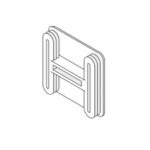 Unistrut - Embout de protection pour P1000