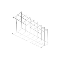 Grille de protection universelle 8 W blanche, configuration visible