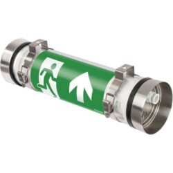 Détails visibles de Bloc autonome LED centralisé cylindrique IP68 IK10 pour Éclairage de secours