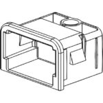 VANGEEL SYSTEMS - EP56-embout plastU50 U55 U60 jaune - VG348575