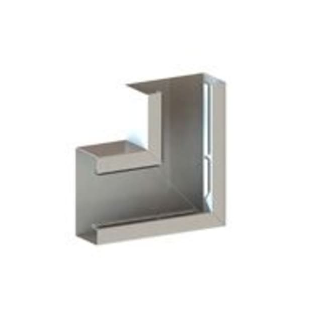 VANGEEL SYSTEMS - GWO6 angle plat130x63 R9010 - VG351335 VANGEEL SYSTEMS - GWO6 angle plat130x63 R9010 - VG351335