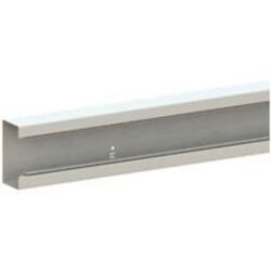 Détails visibles de Goulotte électrique 130 x 63 mm 2 m blanc pour Goulottes métalliques