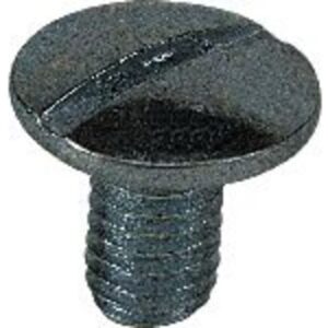Vis à bourrelet électrozinguée M6 x 10 tête fendue