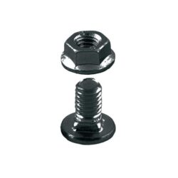 VANGEEL SYSTEMS - Vis sans tête M6*10 + écrou M6 noir - 8200112