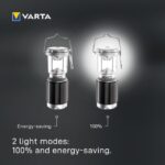 VARTA - Camping Lantern XS 4AA - 8x LED, 360°, sans pile - 16664.101.111 – Image 4