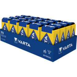 VARTA - Pile ALKALINE INDUSTRIAL PRO - 9V - 6LR61 - 1 pc. - 4022.211.111