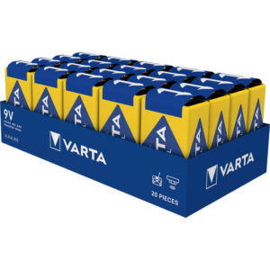 VARTA - Pile ALKALINE INDUSTRIAL PRO - 9V - 6LR61 - 1 pc. - 4022.211.111