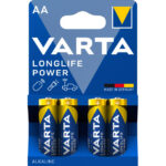 VARTA - Pile ALKALINE LONGLIFE POWER - AA - 1