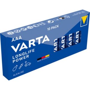VARTA - Pile ALKALINE LONGLIFE POWER - AAA - 1