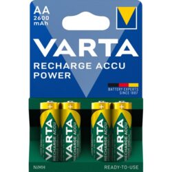 Détails visibles de Pile rechargeable AA NiMH 1,2 V 2600 mAh HR06 pour Piles rechargeables AA
