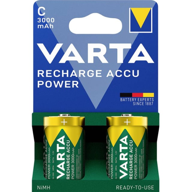 VARTA - Pile RECHARGE ACCU POWER - C - 1 VARTA - Pile RECHARGE ACCU POWER - C - 1