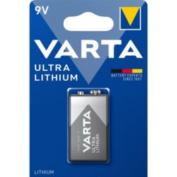 VARTA - Pile ULTRA LITHIUM - 9V - blister 1 pc. - 6122.301.401