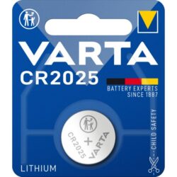 VARTA - Pile bouton LITHIUM - CR2025 - 3V 170mAh - blister 1 pc. - 6025.101.401
