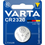 VARTA - Pile bouton LITHIUM - CR2320 - 3V 135mAh - blister 1 pc. - 6320.101.401
