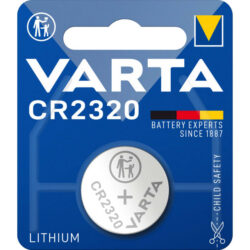 VARTA - Pile bouton LITHIUM - CR2320 - 3V 135mAh - blister 1 pc. - 6320.101.401