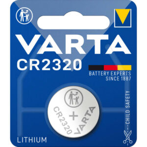 VARTA - Pile bouton LITHIUM - CR2320 - 3V 135mAh - blister 1 pc. - 6320.101.401