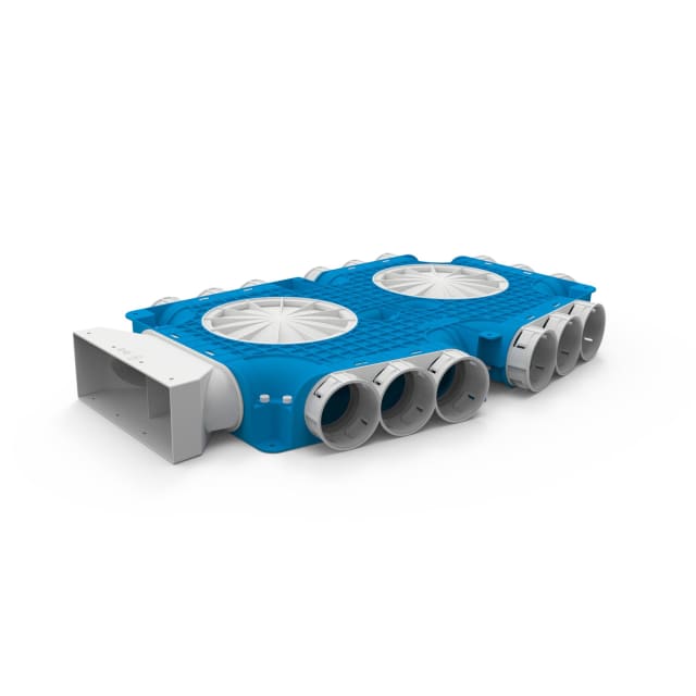 VENT-AXIA - K69 15 220 / Verdeler 1xK 15xØ69 4xD69mm 4xD 220x80** - 2005000538 VENT-AXIA - K69 15 220 / Verdeler 1xK 15xØ69 4xD69mm 4xD 220x80** - 2005000538