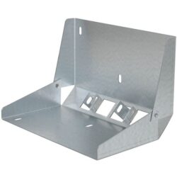 Cornière 90° pour 3 tuyaux Ø63 mm SG3-63, configuration visible