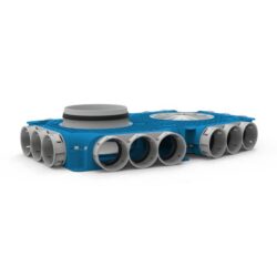 VENT-AXIA - Uniflexplus+ collecteur principal avec raccord latéral 18 x Ø69mm et Ø180mm** - 2005000485