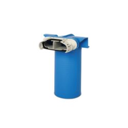 VENT-AXIA - VCH 250 132 - Collecteur pour bouche - 132x52mm - Ø125mm 90° + manchon - COMAIR - 2005000311