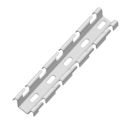 Détails visibles de Profil galvanisé Sendzimir pour VFU VFUL 3000 mm pour Rail / profil perforé