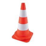 VINMER - Cône 50 cm orange fluo avec bande blanche - VM 142114