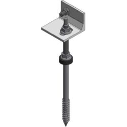 Van der Valk - Acier inoxydable Boulon M10x250 mm adaptateur en L - 747897