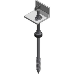 Van der Valk - Acier inoxydable Boulon M10x250 mm adaptateur en L - 747897