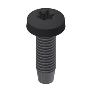 Boulon autotaraudeur noir M6x20 mm tête Torx T30