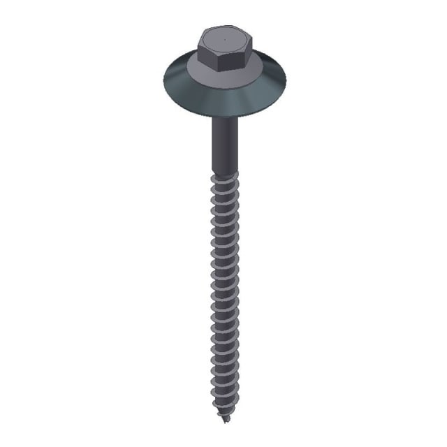 Van der Valk - Boulon inox 7x110mm pour toitures ondulées - Système FIS - 774390 Van der Valk - Boulon inox 7x110mm pour toitures ondulées - Système FIS - 774390