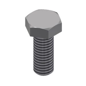 Boulon hexagonal inox M8 x 20 mm filetage métrique acier inoxydable