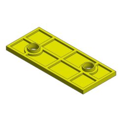 Van der Valk - Cale plastique 3mm pour crochet de toit Smartline - 739003