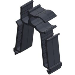 Van der Valk - Clip multi-câbles en plastique pour barres de toit ValkPro+ - 732012