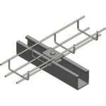 Van der Valk - Collier de fixation alu chemins câbles - 760207