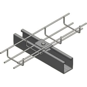 Van der Valk - Collier de fixation alu chemins câbles - 760207