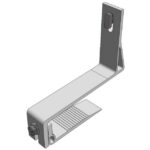Van der Valk - Croch. de toit alu Slimline 35-59mm régl.+boulon à tête de marteau+écrou de br - 729540