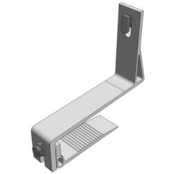 Van der Valk - Croch. de toit alu Slimline 35-59mm régl.+boulon à tête de marteau+écrou de br - 729540
