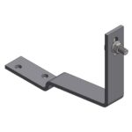 Van der Valk - Crochet de toit inox Smartline + boulon à tête de marteau + écrou de bridage - 747831