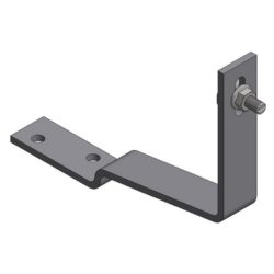 Van der Valk - Crochet de toit inox Smartline + boulon à tête de marteau + écrou de bridage - 747831