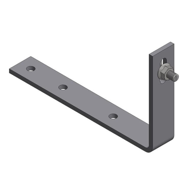 Van der Valk - Crochet de toit inox bitume + boulon à tête de marteau + écrou de bridage - 747879 Van der Valk - Crochet de toit inox bitume + boulon à tête de marteau + écrou de bridage - 747879