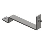 Van der Valk - Crochet de toit inox + boulon à tête de marteau +écrou bridage - tuile plate - 747867
