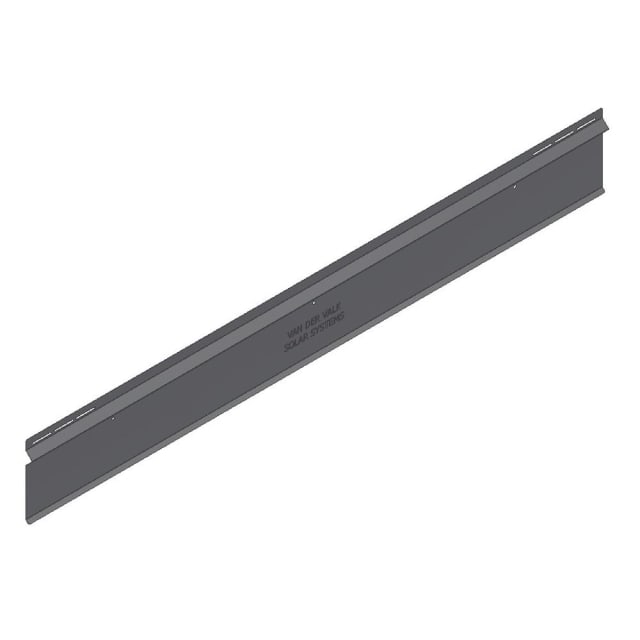 Van der Valk ValkPro+ panneau arrière galvanisé Panneau arrière galvanisé pour structure photovoltaïque paysage 15 degrés