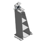 Van der Valk - Pied arrière alu ValkPro+ Portrait 10° côté - 724671