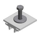 Van der Valk - Pince alu pr optimiseur/micro convertisseur pour Side++ et profil trapézoïdal - 774223